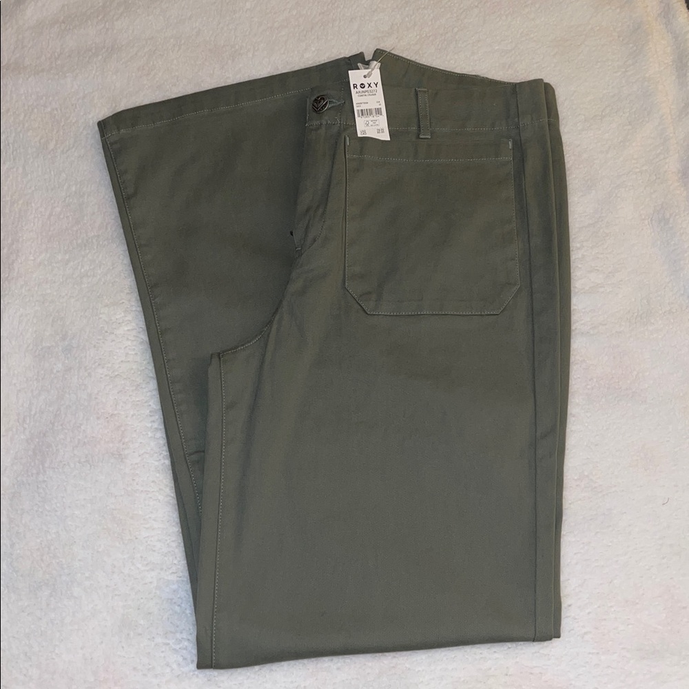 Roxy Khaki Green Trousers
